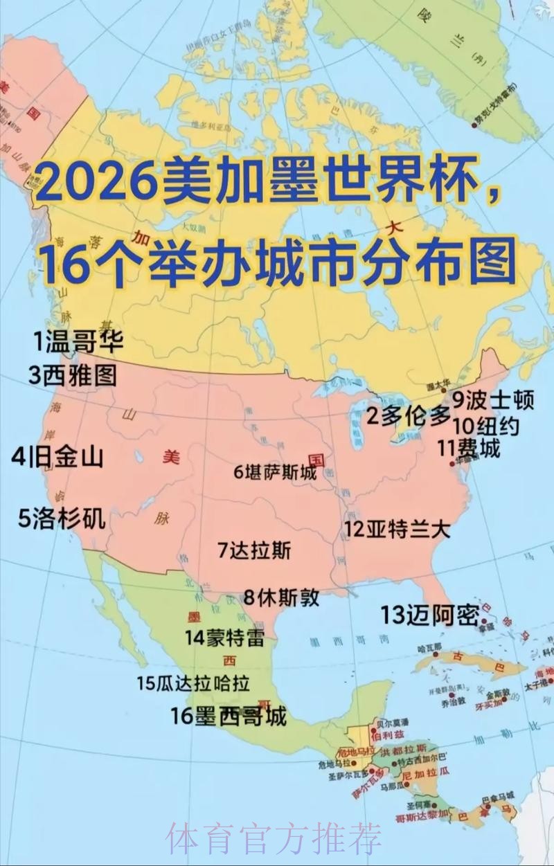 2026美加墨世界杯加拿大举办城市